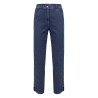 Damespantalon Jeans Strass 7/8
