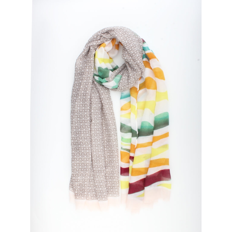 Sjaal Multicolor Dessin